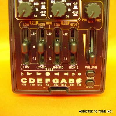 Takamine CT4-DX Dual Parametric Acoustic Guitar Preamp with | Reverb