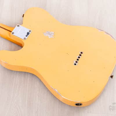 Fender Custom Shop Limited '51 Telecaster HS Blackguard Relic w/ Humbucker, Faded Butterscotch image 12
