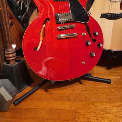 Epiphone   Limited Edition Marty Schwartz ES-335 Guitar Sixties Cherry w/Case image 4