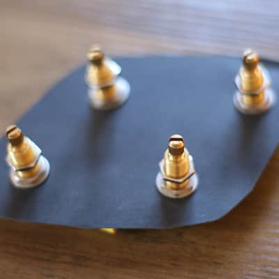 Wiring Kit Mallory MUSTARD .022uF Caps CTS 550k LONG shaft pots for Gibson Les Paul Std image 4