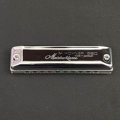 Used M. Hohner 580 Meisterklasse Harmonica, C image 5