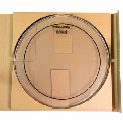 Promuco Heritage Tom Drumhead 2-Ply Oil-Filled Clear - 16" image 4