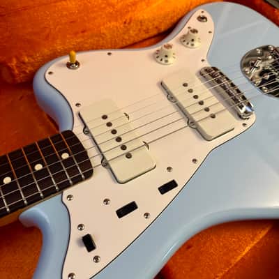 2025 Fender Vintera II 50s Jazzmaster Sonic Blue Rosewood MAJOR American UPGRADES G&G Rolled Edges USA Bone Nut image 6