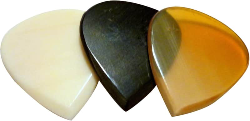 T3-JazzEX Samplers Jazz Exotic Trilogy Bone/Horn Guitar Picks image 1