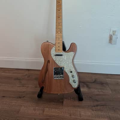 Custom Mahogany Thinline Telecaster | Nitro Finish | Allparts Chunky C Neck | Alnico Pickups image 1
