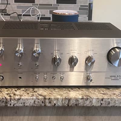 Onkyo A-5 Solid State Integrated Stereo Amplifier Silver-Serviced image 15