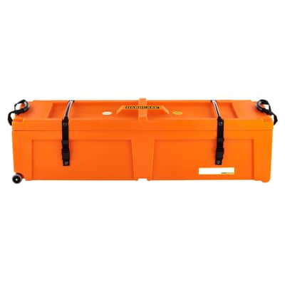 Hardcase HNP48WO 48" Hardware Case With Wheels Orange image 5