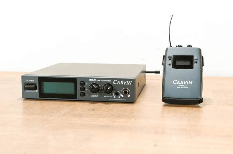 Carvin EM900 Wireless IEM System with EM901 Bodypack - 638-662 MHz CG01325 image 1