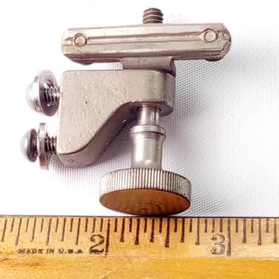 Ludwig Snare Drum Strainer Nickel 7/16"Marching Parade Vintage 20s USA Tensioner image 3