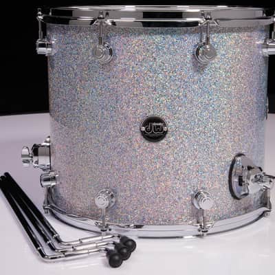 DW Performance Series 14x16 Floor Tom Diamond Nebula image 2
