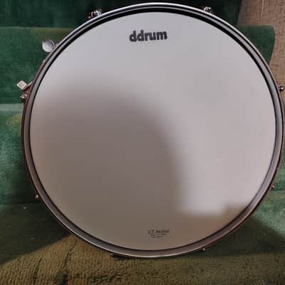 Ludwig No. 404 Acrolite 5x14" 8-Lug Aluminum Snare Drum with Pointed Blue/Olive Badge 1969 - 1979 - Matte Aluminum image 8