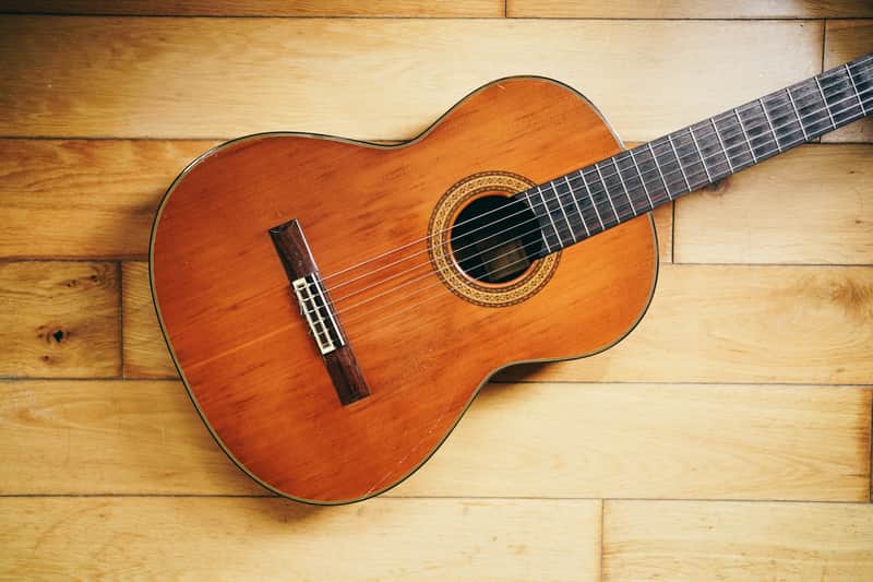 1970s Ryoji Matsuoka M40 – Handcrafted in Japan| Solid Top | Low Action | Vintage Classical Tone image 1