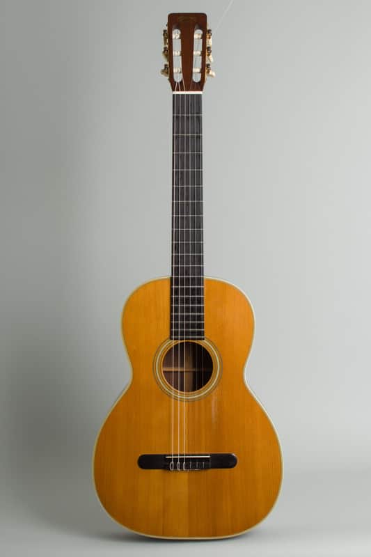 C. F. Martin  00-28C Classical Guitar (1972), ser. #298947, original molded blue plastic hard shell case. image 1