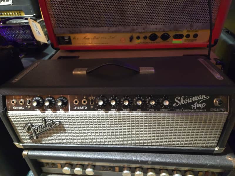 Fender Showman Amp Head 1966 - Blackface - Local Pickup Only image 1