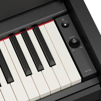 Yamaha YDP-S56B, Slim Style GrandTouch-E™ 88 Note Upright Digital Piano (No Bench) - Black image 4