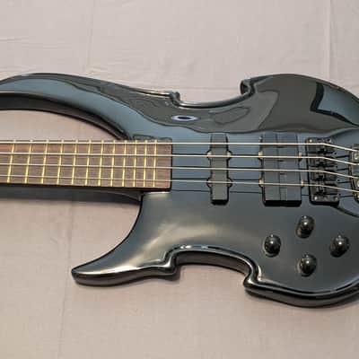 2005 Warwick Vampyre SN 4 - Black High Polish - Lefty image 3