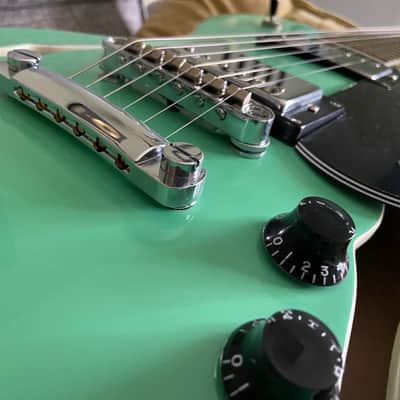 Dean Shire Semi Hollow Electric guitar with Piezo pick up imagen 8