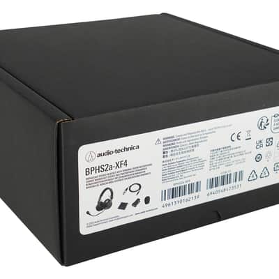 Audio Technica BPHS2a-XF4 Broadcast Stereo Headset Terminated in 4-Pin XLRF image 8