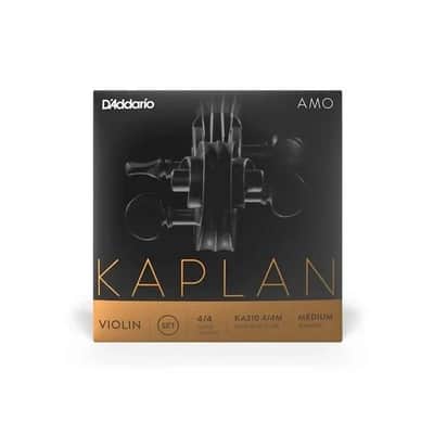 D'Addario Kaplan Amo Violin String Set, 4/4 Scale, Medium Tension - KA310 4/4M image 3