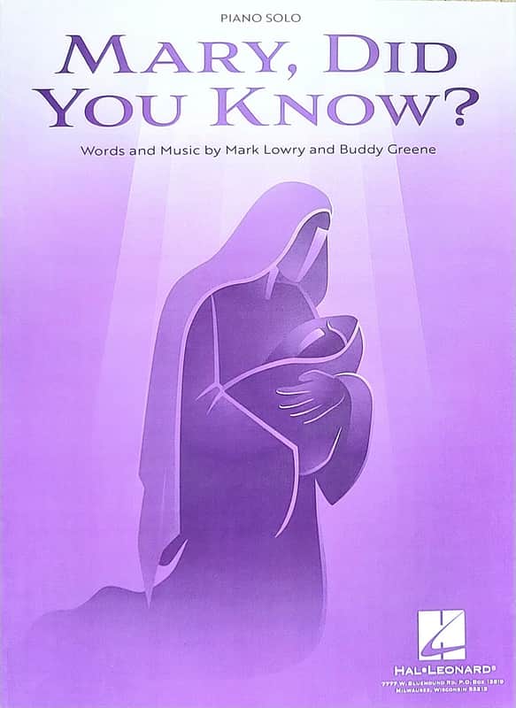 Mary, Did You Know - Piano Solo Sheet Music Bild 1