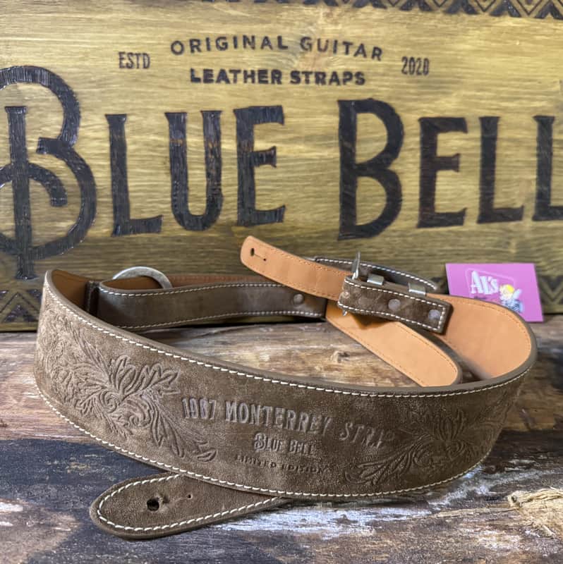 Blue Bell Straps 1967 MONTEREY MID BROWN OILED  LIMITED EDITION Exclusive at Al’s Music Factory image 1