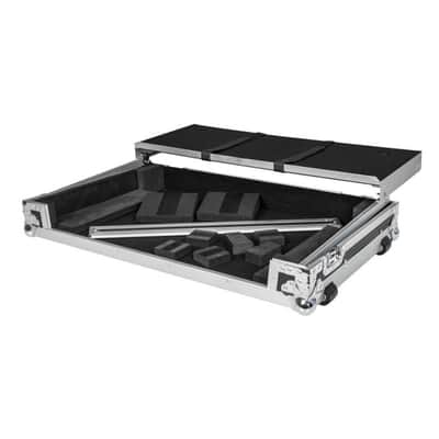 Headliner HL10008 Flight Case with Laptop Platform, Rubber Wheels, and Spring-Loaded Padded Handles for Pioneer DJ DDJ-REV7 image 3