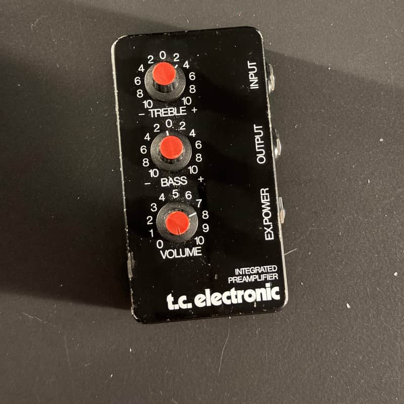 1990s TC Electronic Integrated Preamplifier Black