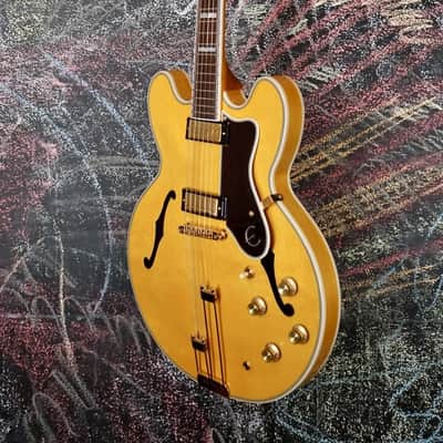 Epiphone Sheraton Natural (Incl. Premium Gig Bag) image 5