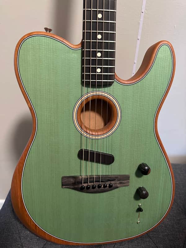 Fender Acoustasonic Player Telecaster 2020 - Seafoam Green image 1