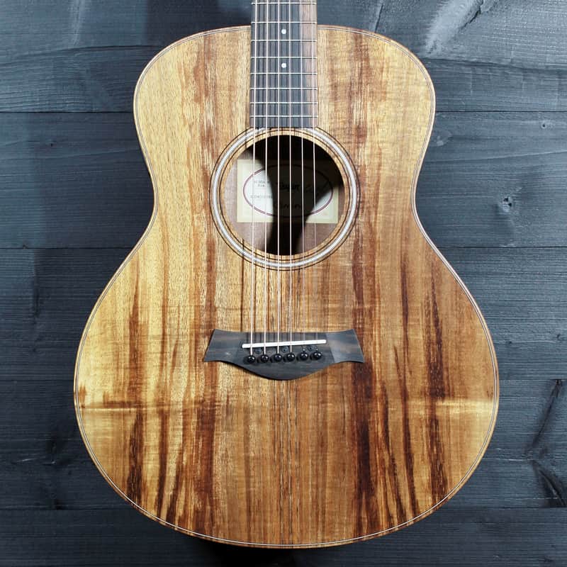 Taylor GS Mini-e Koa Acoustic-Electric Guitar – Exotic Hawaiian Koa image 1