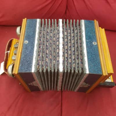 Hand Made Saratovskaya Garmonika Russian Button Accordion Made by Gypsys image 7