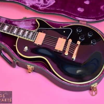 Vintage 1971 - 1972 Les Paul Custom Black Beauty - Original Finish, Killer Player image 24