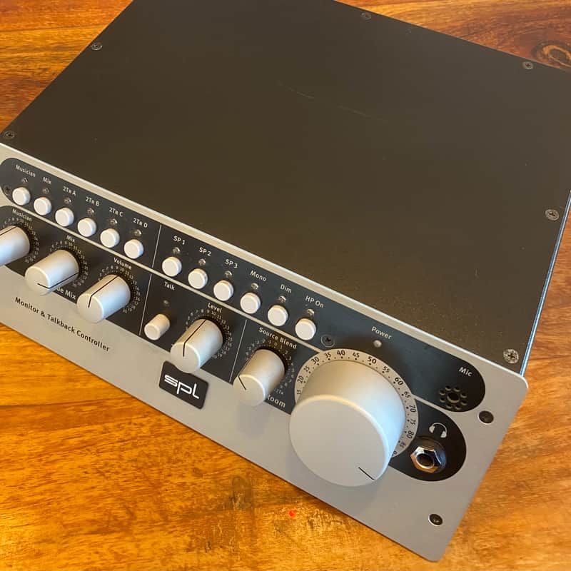 2008 – 2022 SPL 2381 MTC Monitor and Talkback Controller Black