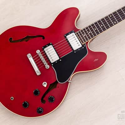 1997 Orville ES-335 Gibson-Licensed Semi-Hollow Guitar Cherry, Japan Terada image 1