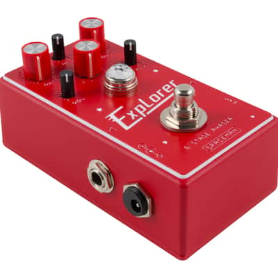 Spaceman Effects Explorer 6 Phaser Pedal (Red) [USED] image 2