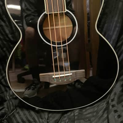 Harley Benton B-30 FL (Fretless)  Bass Black image 2
