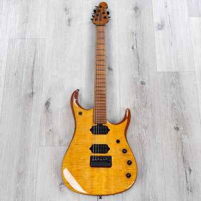 Ernie Ball Music Man Exclusive Run JP15 John Petrucci Signature Guitar, Trans Gold, Japanese Maple image 3