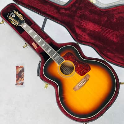 Guild F-412 12-String Jumbo Acoustic Guitar 2005 - Sunburst image 22
