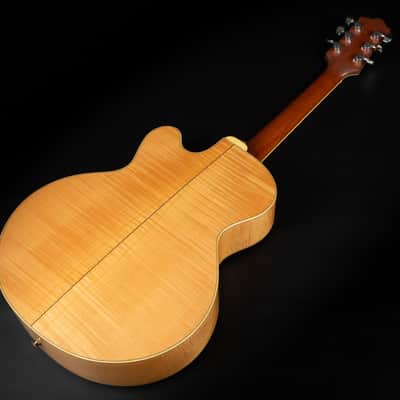 1989 Santa Cruz F-131 - Natural | USA Vintage Small Jumbo F Model Acoustic Guitar Ex John Pearse Cutaway Pickup 46.5mm Bone Nut | CoA OHSC image 12