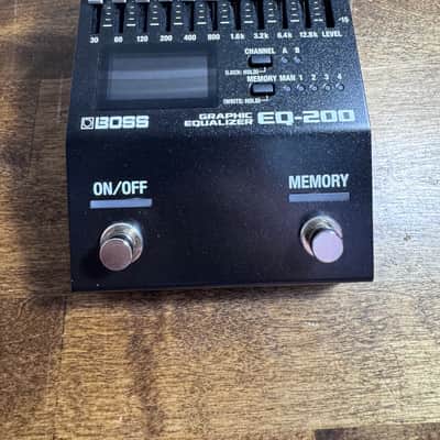 Boss EQ-200 Equalizer 2019 - Present - Black image 1