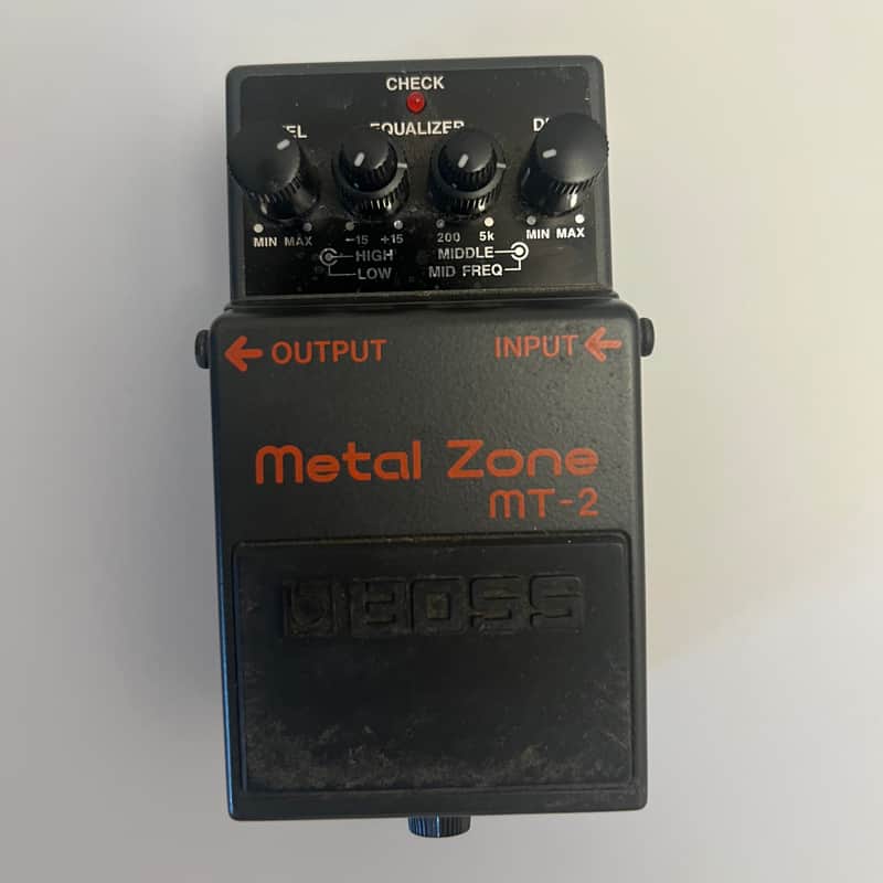 Boss MT-2 Metal Zone (Silver Label) 1991 - Present Black image 1