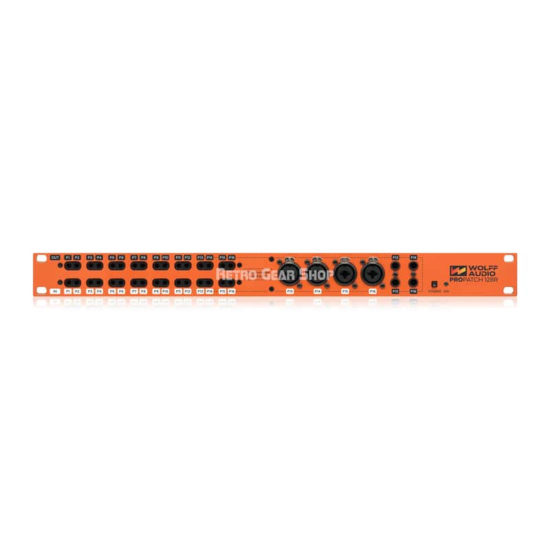 Wolff Audio ProPatch 128R 128-Point Digitally Controlled Analog Patchbay image 1