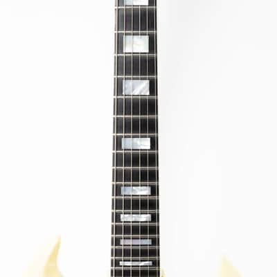 Gibson Custom Shop Historic SG Custom 3 PU 2019 - Classic White Heavy Aged image 6