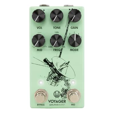 Walrus Audio Voyager Pre-Amp/Overdrive MKII Pedal - Seafoam - Open Box image 1
