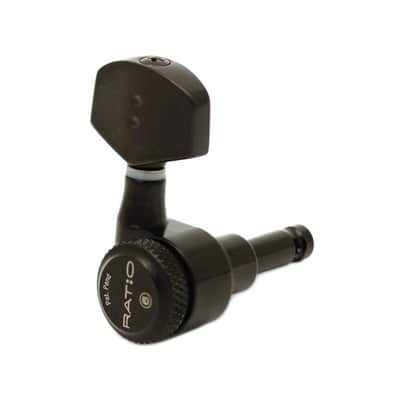 Graph Tech Ratio Electric Locking Contemporary 3+3 - Black image 2