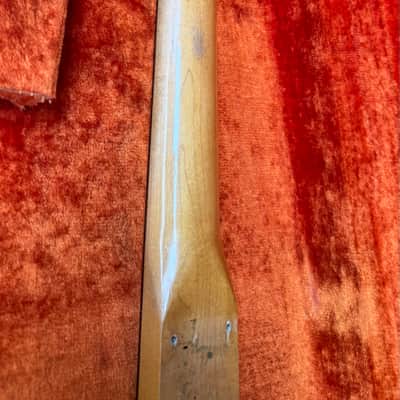 1968 Fender Stratocaster Neck – Original Nitro, A-Width, Rosewood Veneer, Original Frets, rare image 10