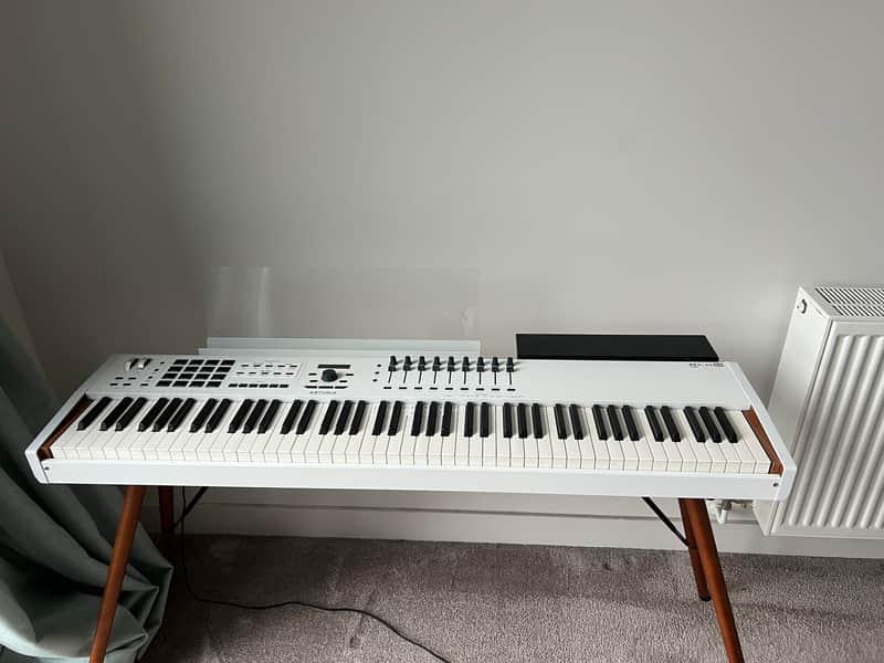 Arturia KeyLab 88 MkII MIDI Controller w/ wood legs image 1