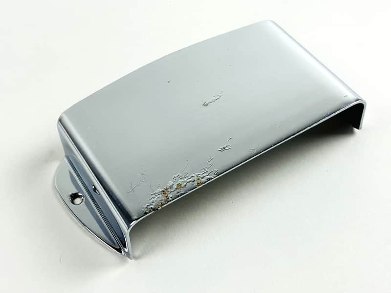 Fender Vintage Precision Bass Bridge Cover (Ashtray), c. 1964–1973 image 1