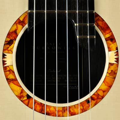 Turkowiak flamenco guitar “black diamond” #443 image 6