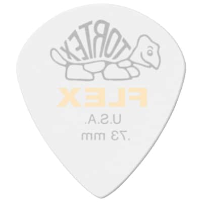 466P073 Tortex Flex Jazz III XL 0,73 mm Sachet de 12 Dunlop image 3